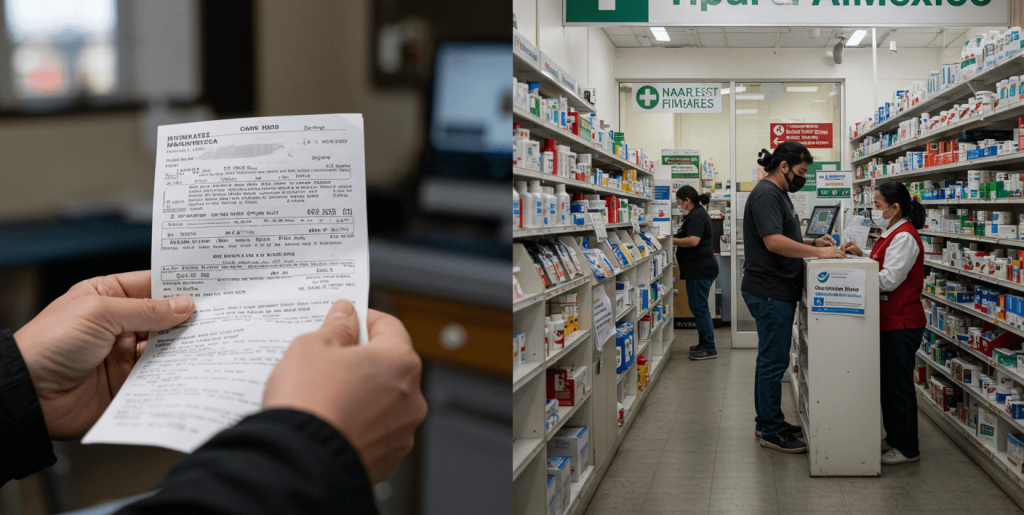 Visual comparison of U.S. and Mexico access to biologic medications