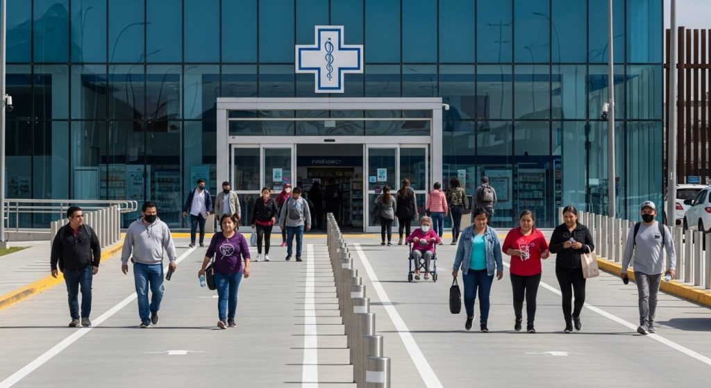 Licensed pharmacies in Tijuana Mexico with patients arriving from the U.S. for affordable, verified medications through safe medical tourism.