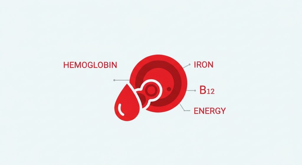 Anemia hemoglobin iron and B12 overview