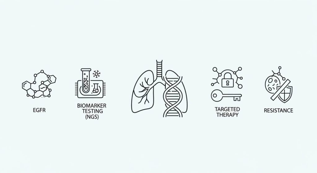 egfr mutation lung cancer biomarker testing and targeted therapy overview