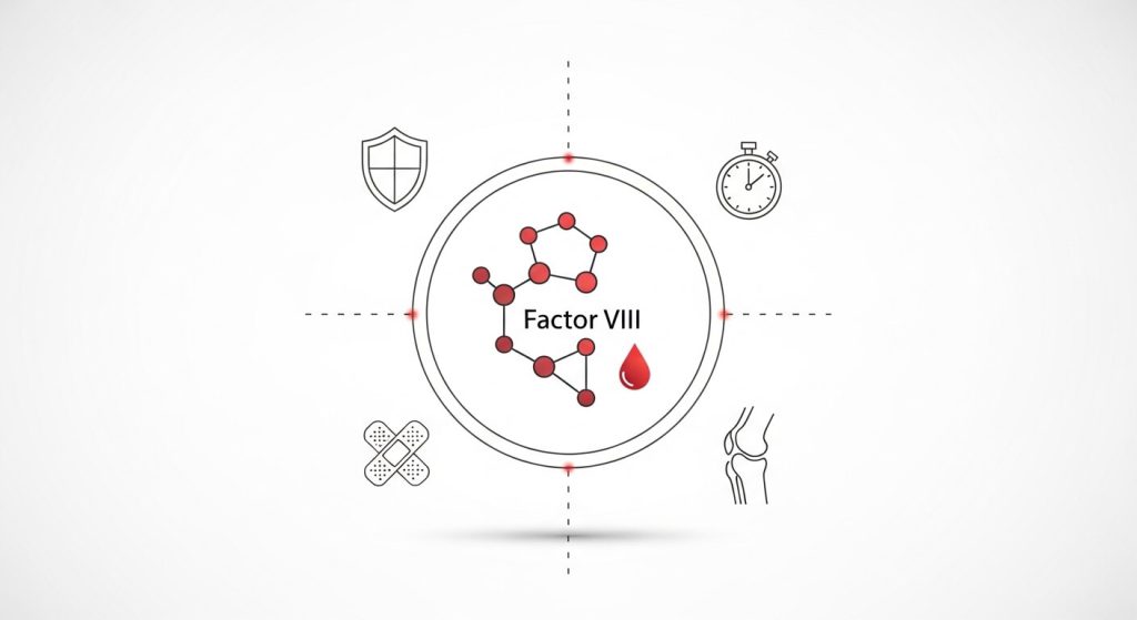 Hemophilia A factor VIII and treatment overview