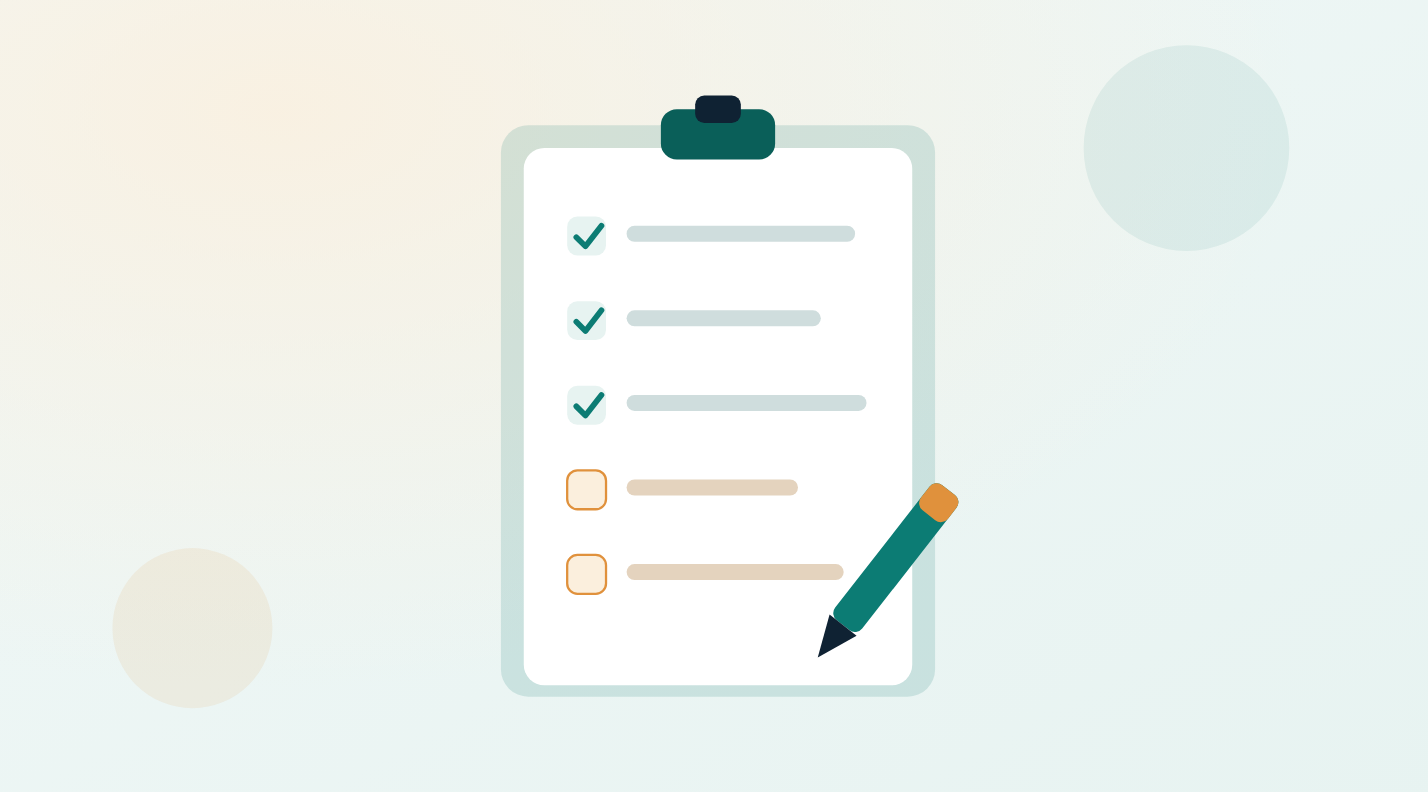 A prior authorization denial appeal checklist on a clipboard for organizing your insurance appeal